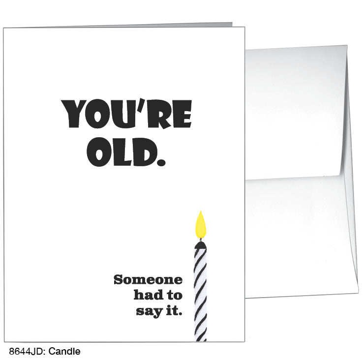 Candle, Greeting Card (8644JD), A2, printedcanvas.com