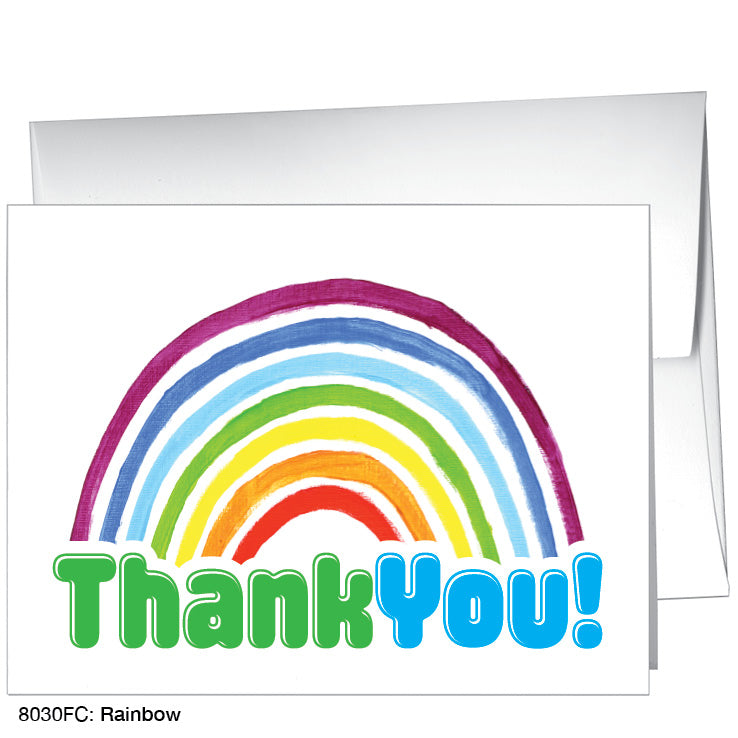 Rainbow, Greeting Card (8030FC), A2 Card Front, www.printedcanvas.com