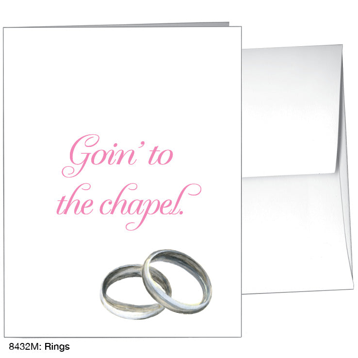 Rings, Greeting Card (8432M), Front, www.printedcanvas.com