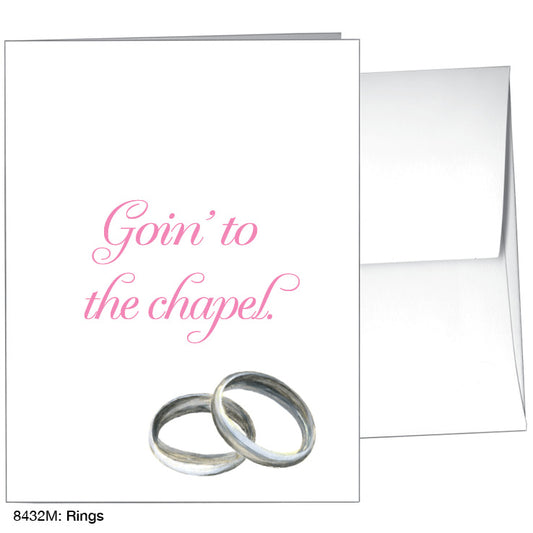 Rings, Greeting Card (8432M), Front, www.printedcanvas.com