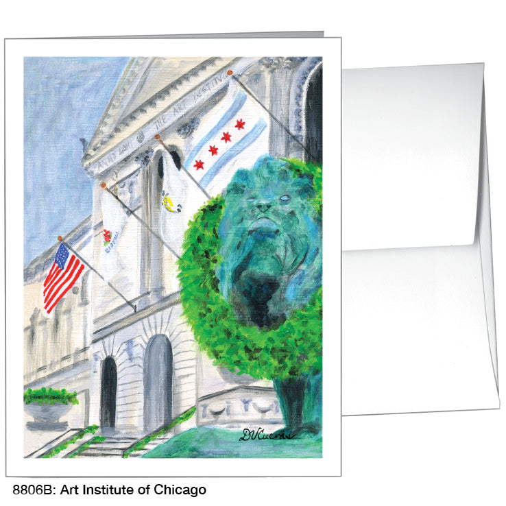 Art Institute of Chicago, Greeting Card (8806B), A2 Card Front, www.printedcanvas.com