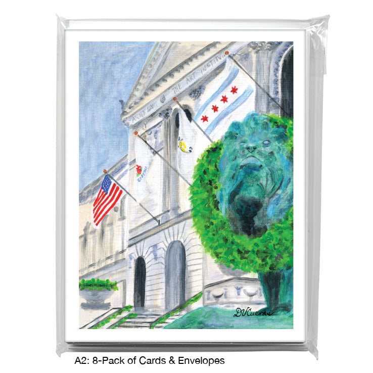 Art Institute of Chicago, Greeting Card (8806B), A2 Card 8-Pack, www.printedcanvas.com