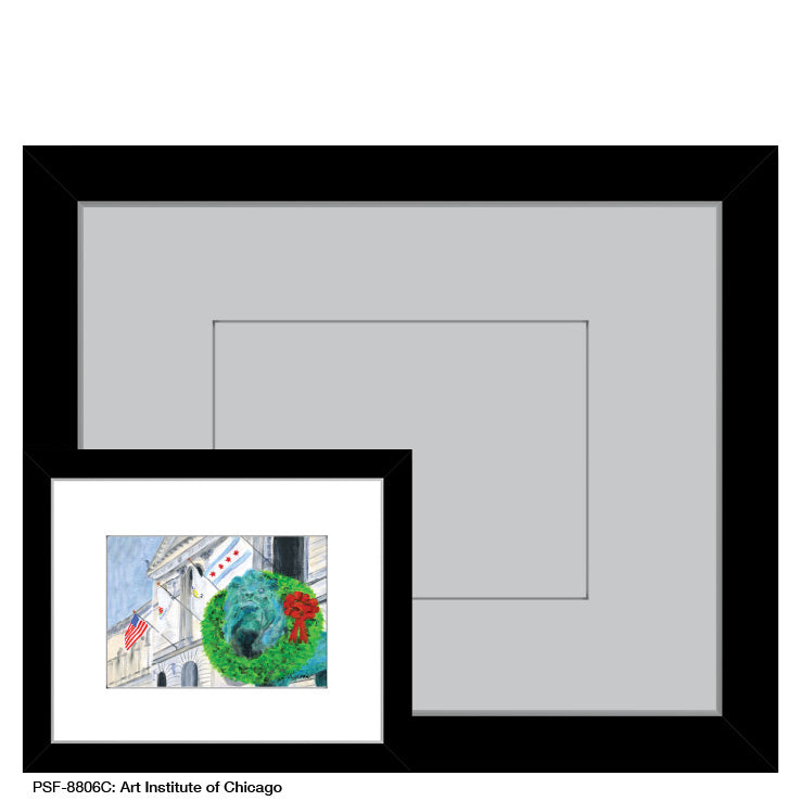 Art Institute of Chicago, Print (#8806C) - Printed Canvas