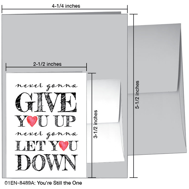 You're Still The One, Greeting Card (8489A), Enclosure, printedcanvas.com