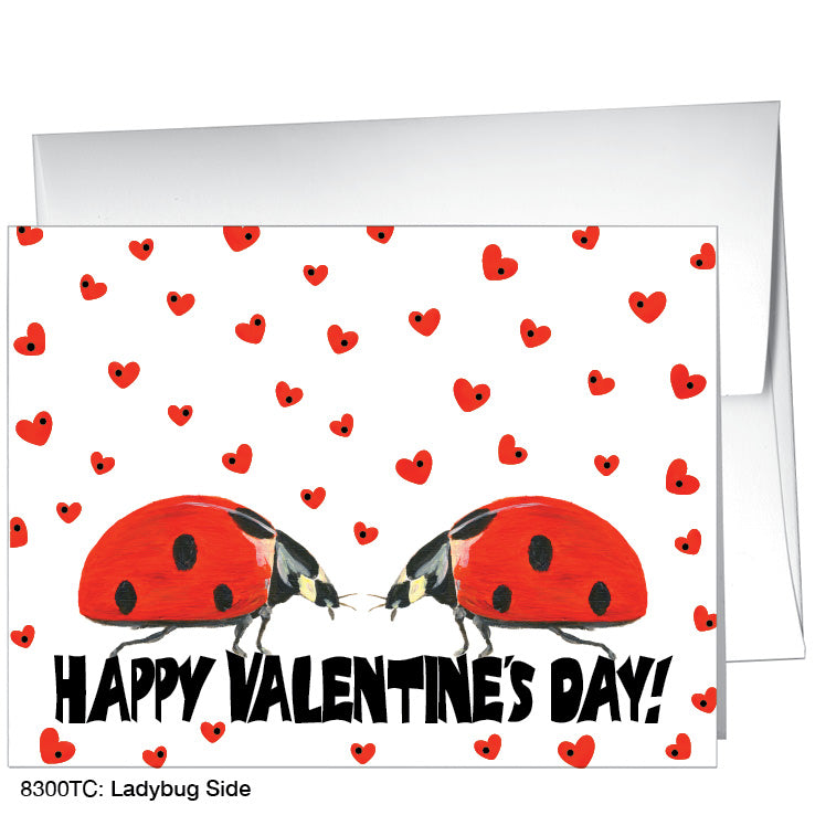 Ladybug Side, Greeting Card (8300TC), A2, printedcanvas.com