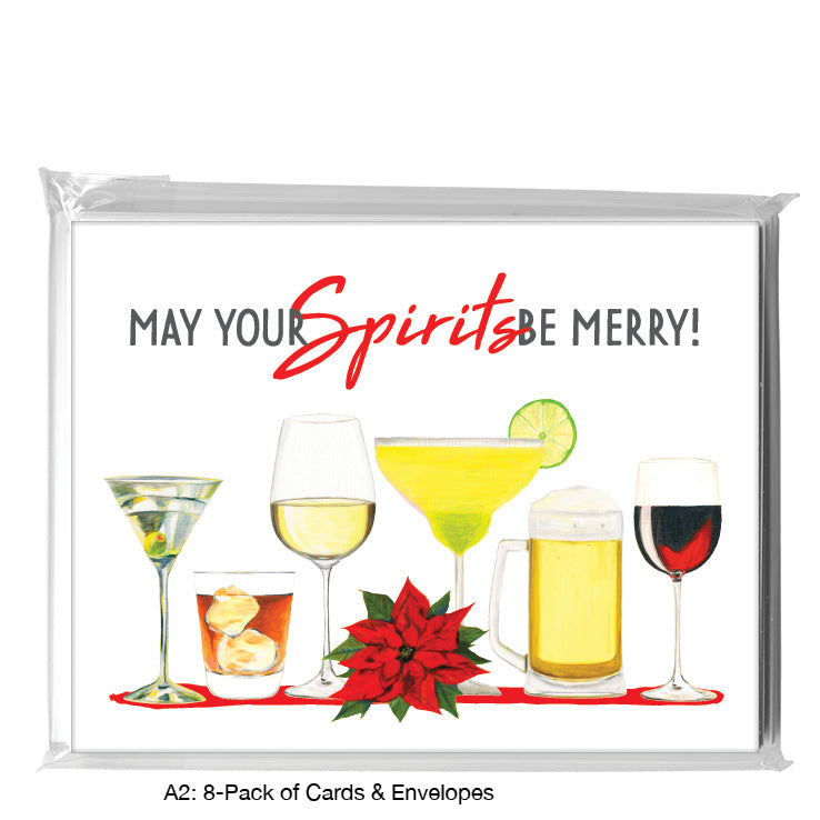 Cocktails, Greeting Card (8605D), A2 8-Pack, printedcanvas.com