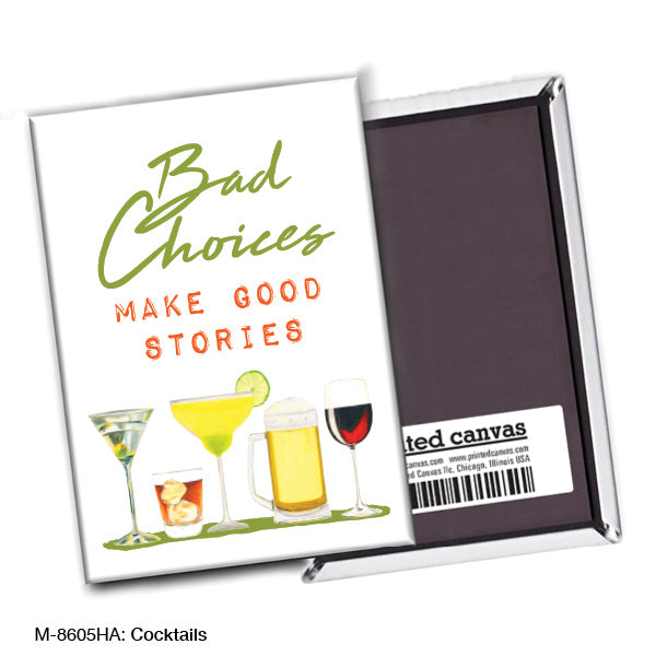 Cocktails, Magnet (M-8605HA), front, printedcanvas.com