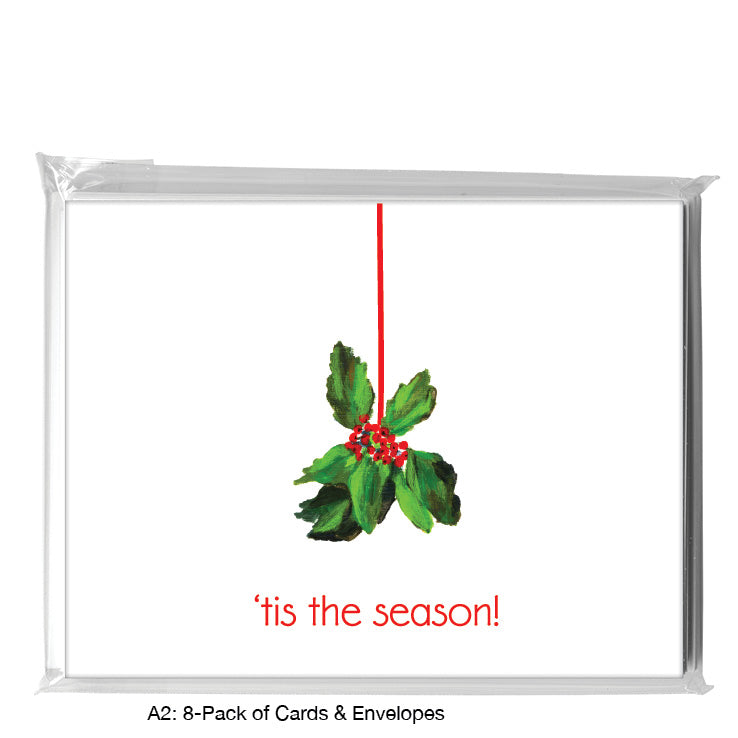 Tis The Season, Greeting Card (7539A), A2 8-Pack, printedcanvas.com