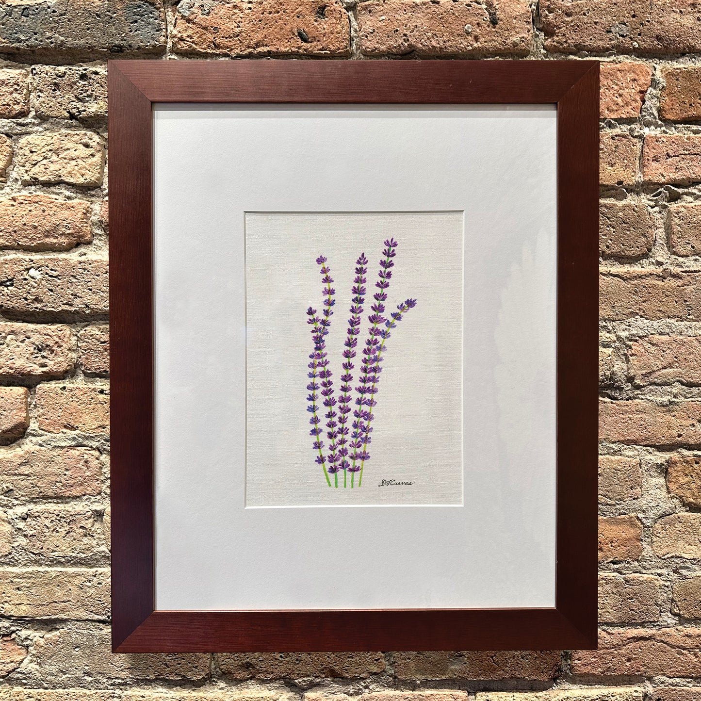 Fresh Lavender, Original - Printed Canvas
