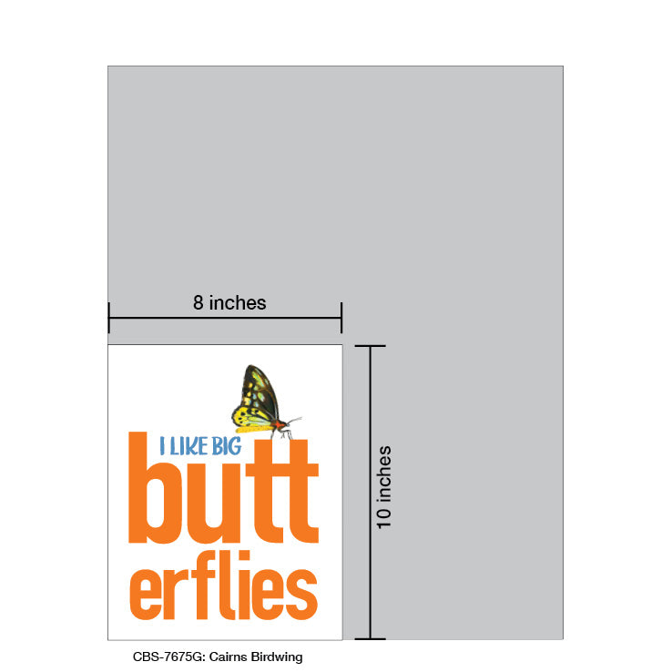 Cairns Birdwing, Card Board (7675G), Card Board: 8x10, printedcanvas.com