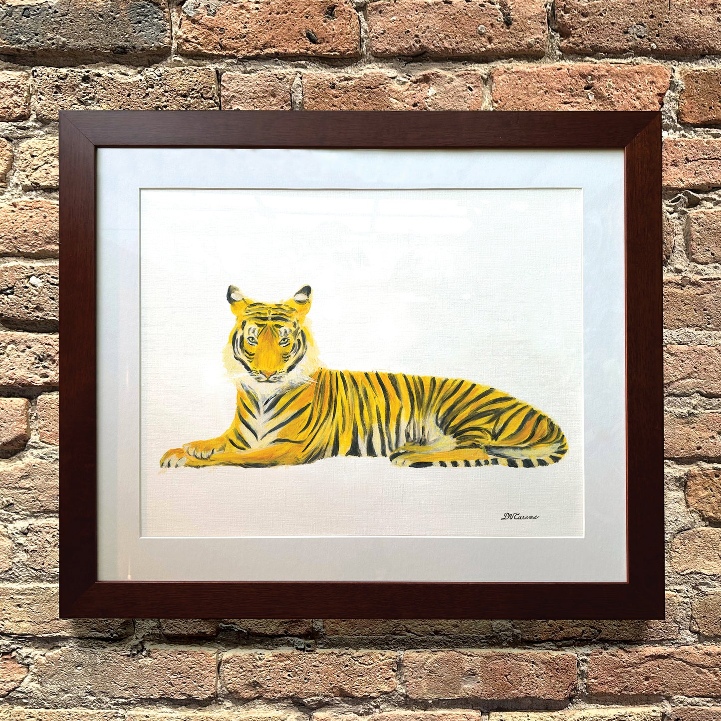 Tiger, Original - Printed Canvas