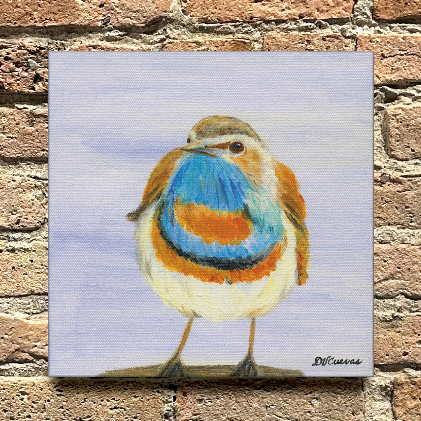 Rich Feathes, Original - Printed Canvas