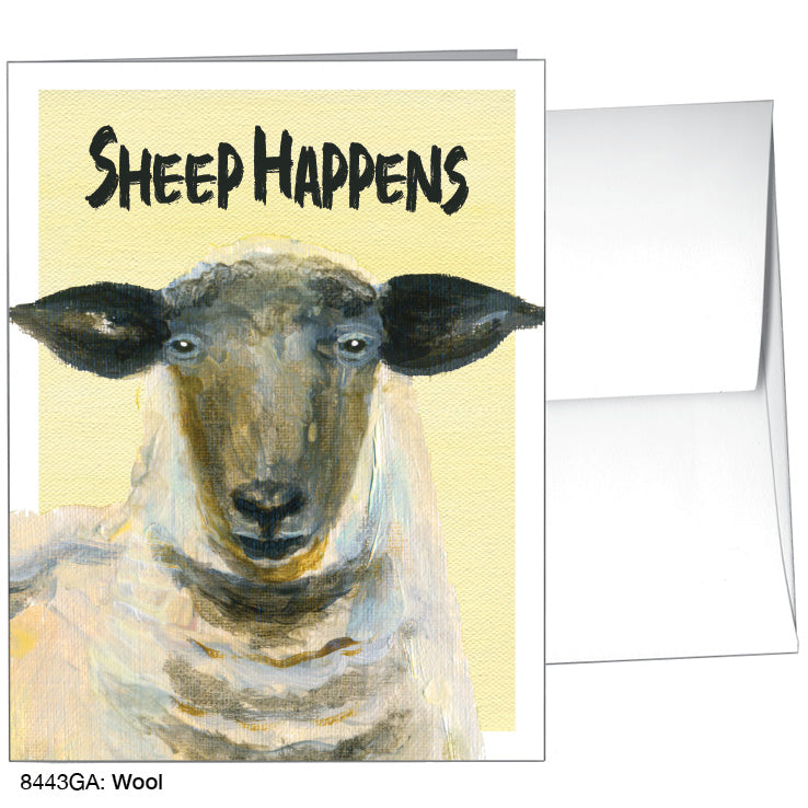 Wool, Greeting Card (8443GA), A2 Card Front, www.printedcanvas.com