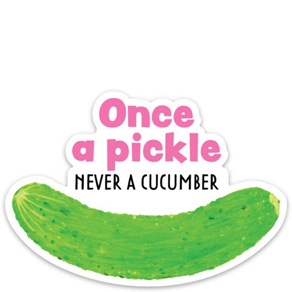 Cucumber, Sticker (8413AA) - Printed Canvas