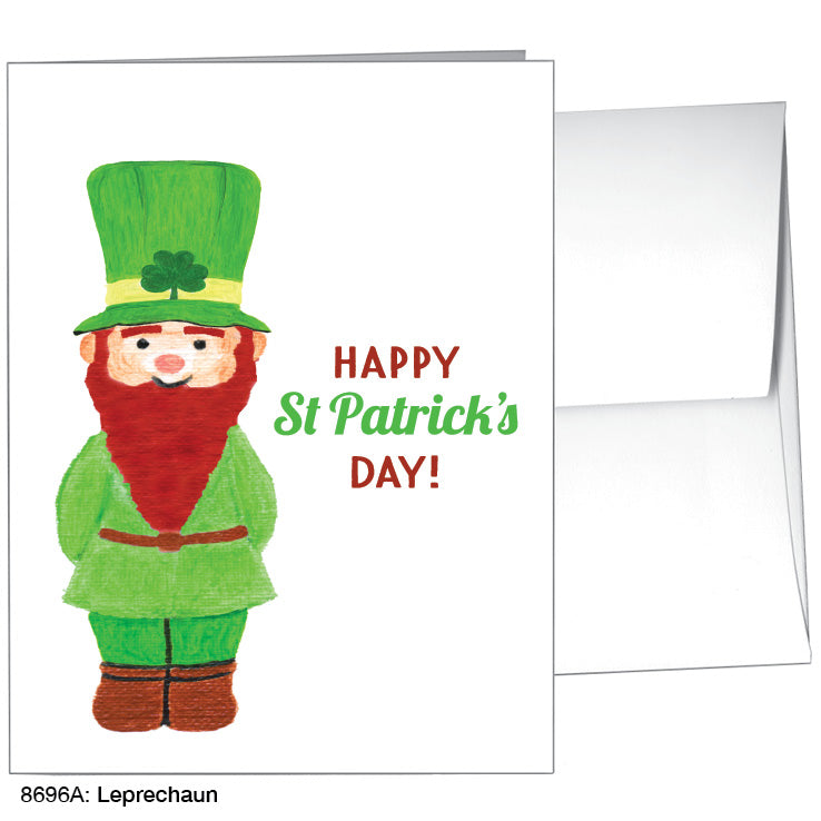 Leprechaun, Greeting Card (8696A), A2, printedcanvas.com