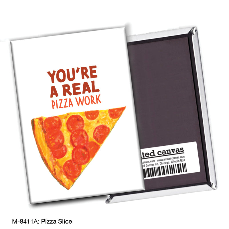 Pizza Slice, Magnet (M-8411A), front, printedcanvas.com