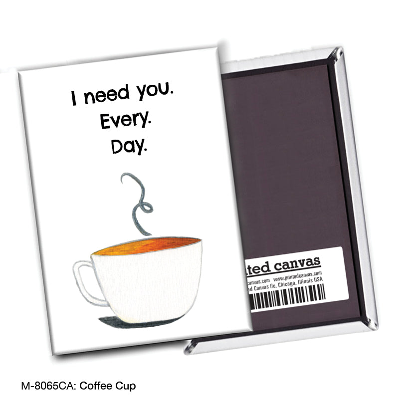 Coffee Cup, Magnet (M-8065CA), front, printedcanvas.com