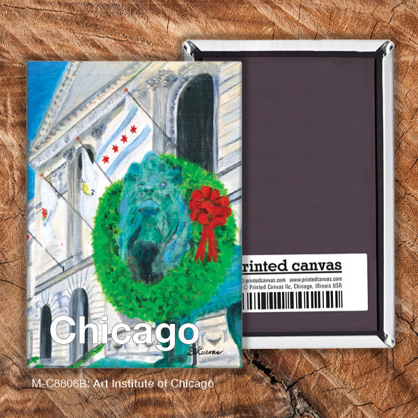 Art Institute of Chicago, Magnet (M-8806B), Front, printedcanvas.com