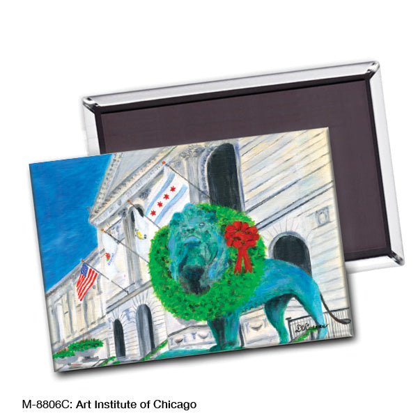 Art Institute of Chicago, Magnet (M-8806C), Blank, printedcanvas.com