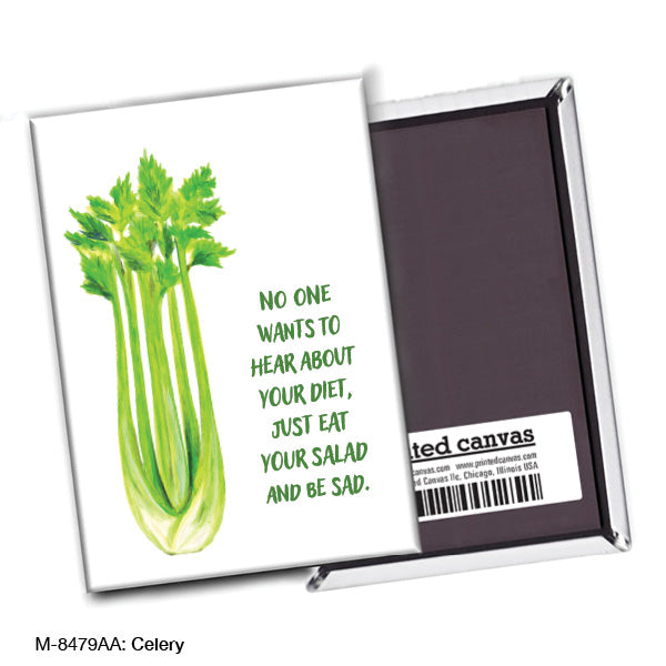 Celery, Magnet (M-8479AA), front, printedcanvas.com