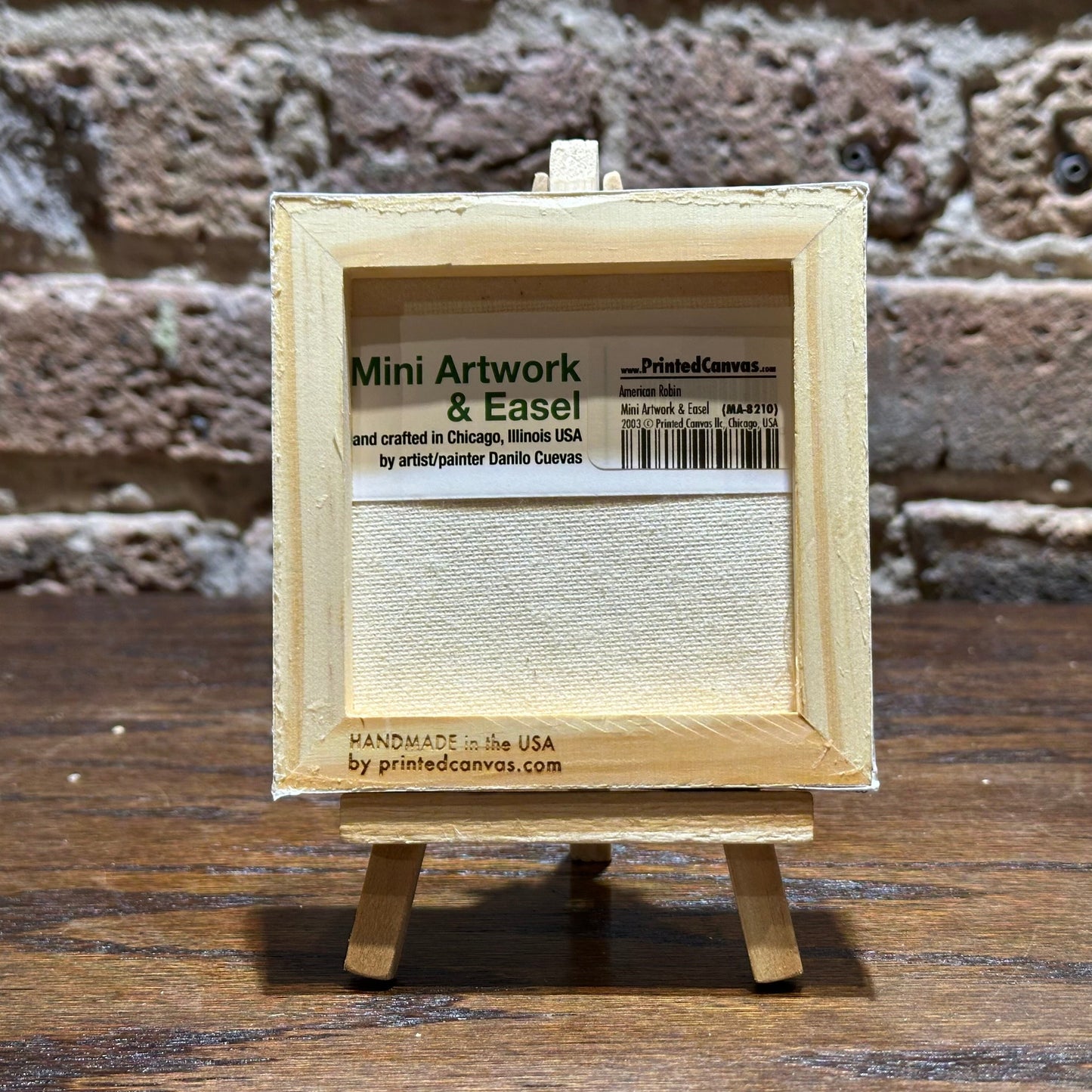 Wentworth at Cermak, Chicago, Mini Artwork (MA-7243A), Mini Artwork Back, printedcanvas.com