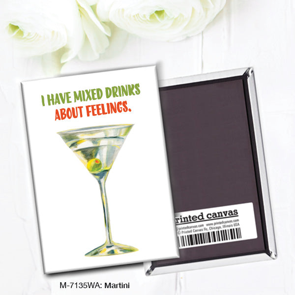 Martini, Magnet (M-7135WA), front, printedcanvas.com