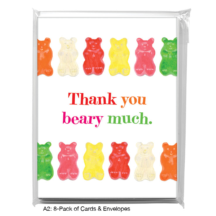 Gummies, Greeting Card (8639RA), A2 Card 8-Pack, www.printedcanvas.com