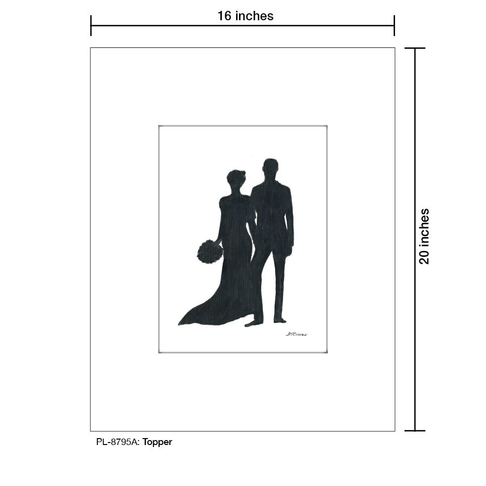 Topper, Print (#8795A) - Printed Canvas