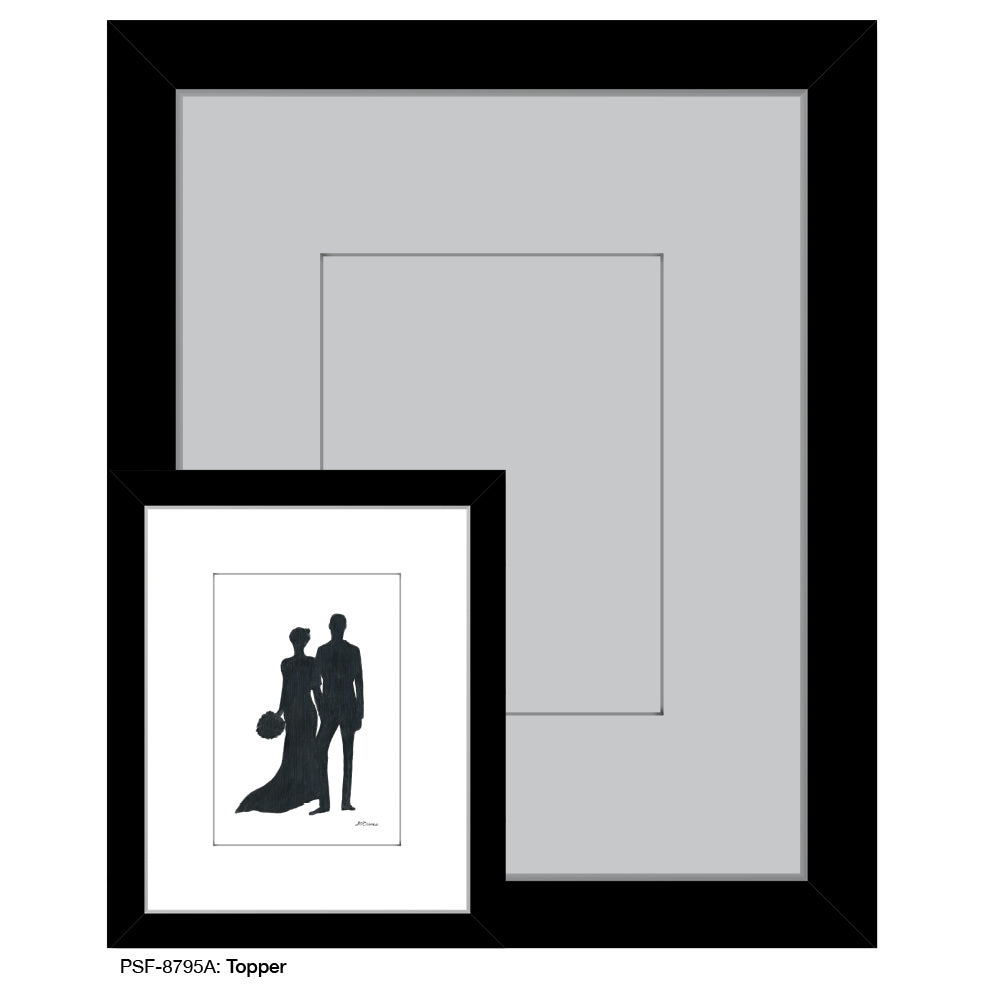 Topper, Print (#8795A) - Printed Canvas
