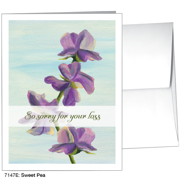 Sweet Pea, Greeting Card (7147E)