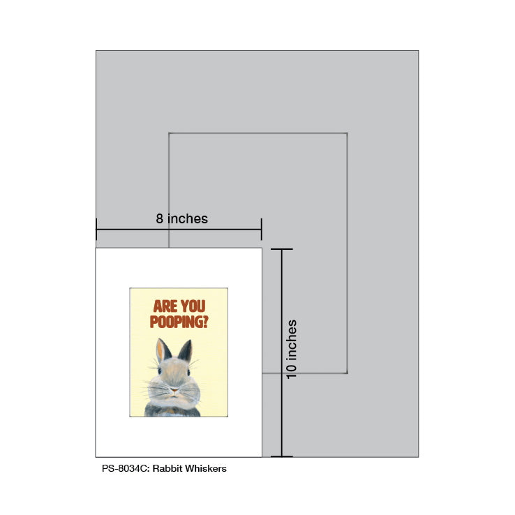 Rabbit Whiskers, Print (#8034C) - Printed Canvas