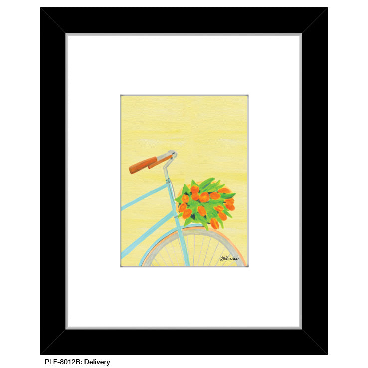 Delivery, Print (#8012B), Print Matted, www.printedcanvas.com