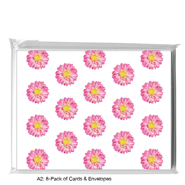Dahlia Eliza, Greeting Card (8718N), A2 8-Pack, printedcanvas.com