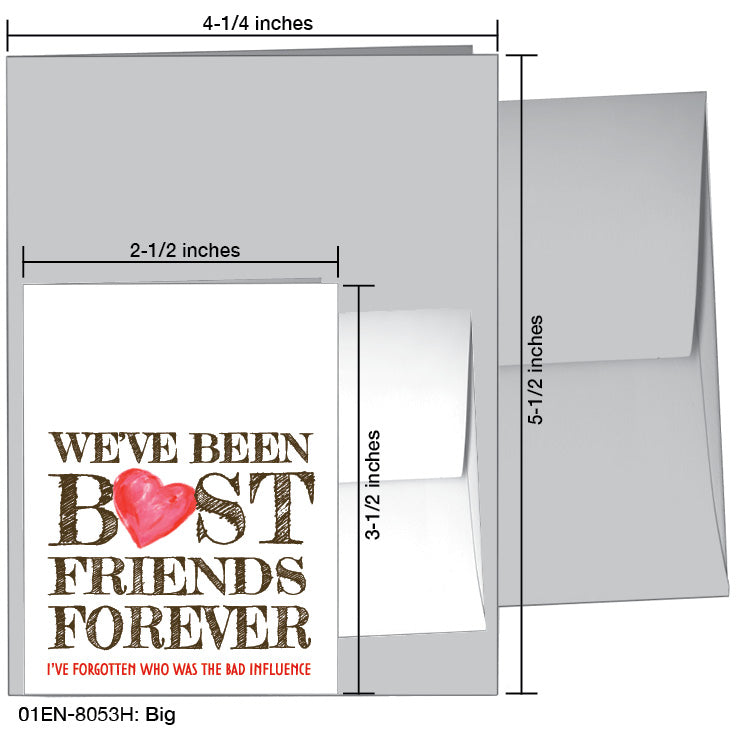 Big, Greeting Card (8053H), Enclosure, printedcanvas.com
