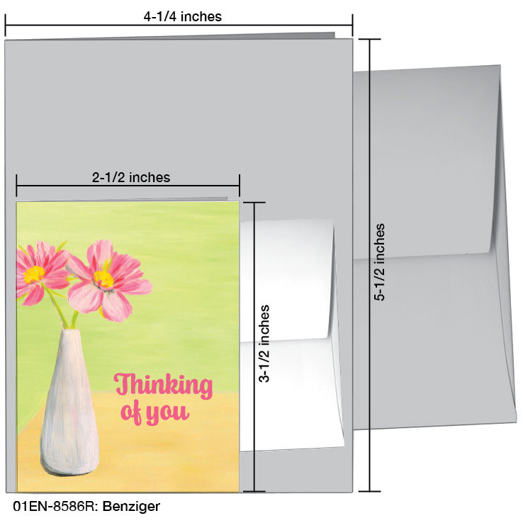 Benziger, Greeting Card (8586R), Enclosure, printedcanvas.com