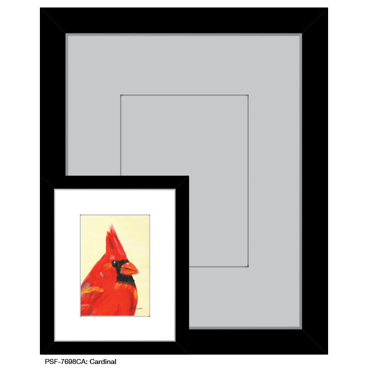 Cardinal, Print (#7698CA) - Printed Canvas