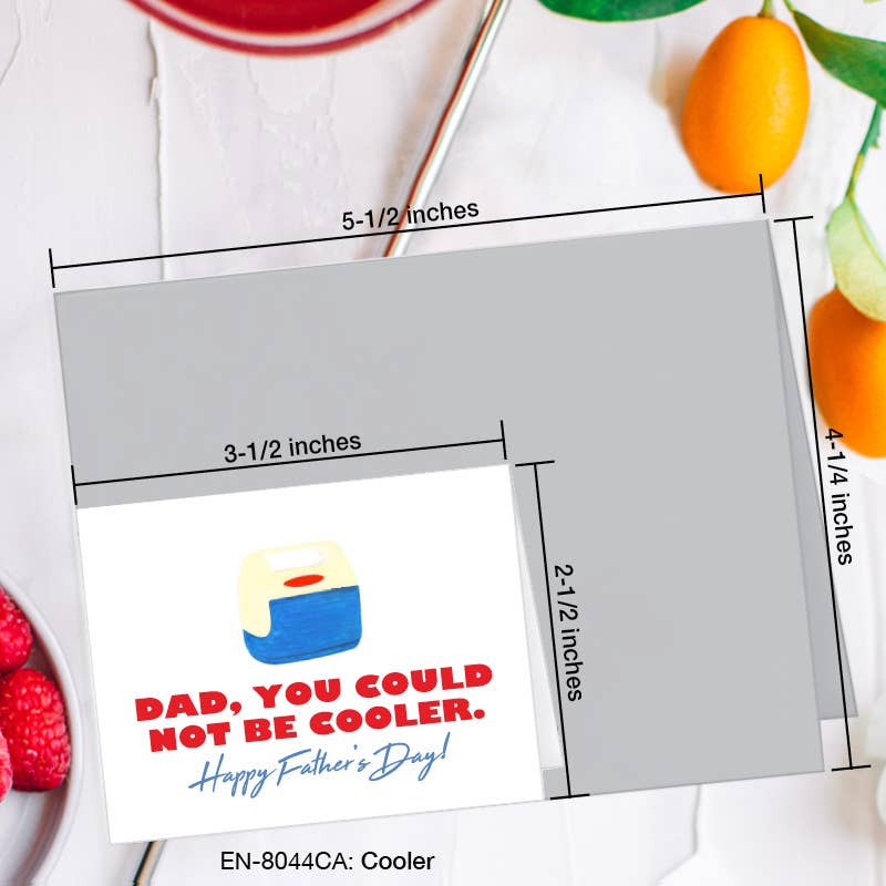Cooler, Greeting Card (8044CA), Enclosure, www.printedcanvas.com