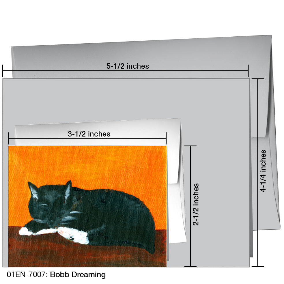 Bobb Dreaming, Greeting Card (7007), Enclosure, printedcanvas.com