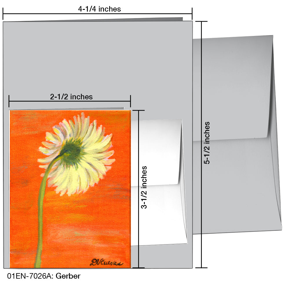 Gerber, Greeting Card (7026A), Enclosure, www.printedcanvas.com