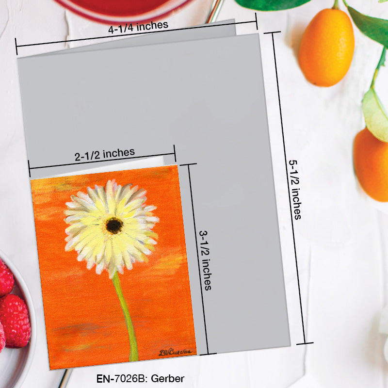 Gerber, Greeting Card (7026B), Enclosure Card, www.printedcanvas.com