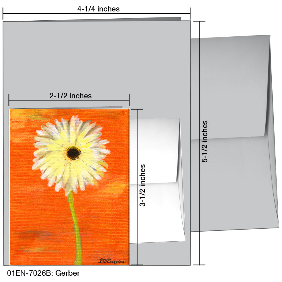 Gerber, Greeting Card (7026B), Enclosure, www.printedcanvas.com