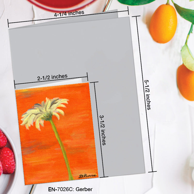 Gerber, Greeting Card (7026C), Enclosure Card, www.printedcanvas.com