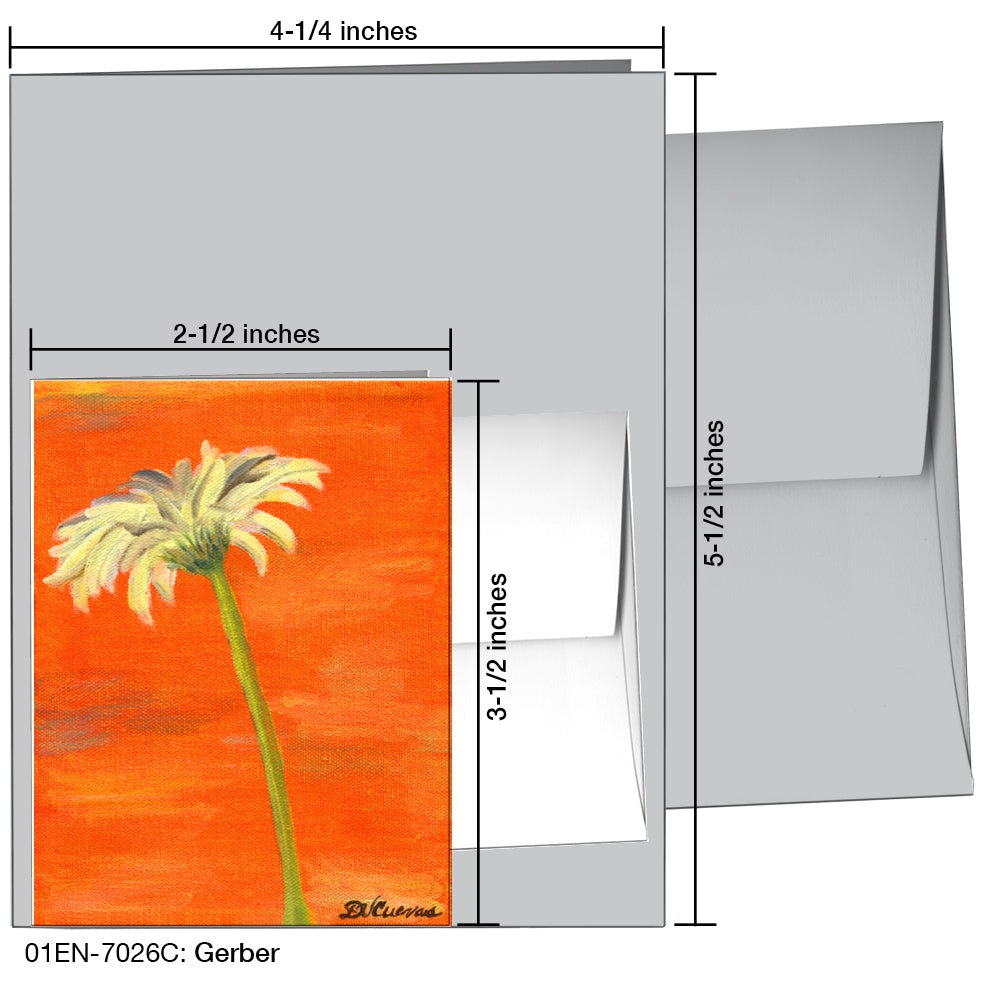 Gerber, Greeting Card (7026C), Enclosure, www.printedcanvas.com