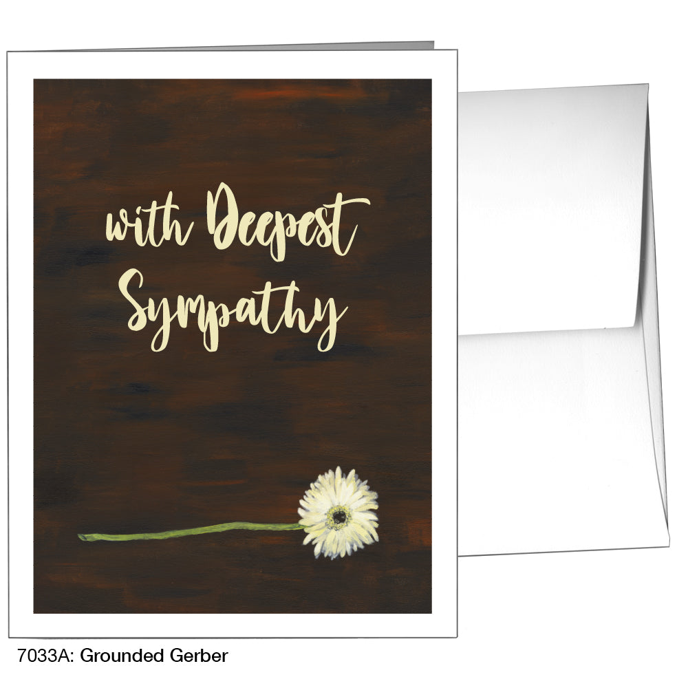 Grounded Gerber, Greeting Card (7033A), A2, printedcanvas.com