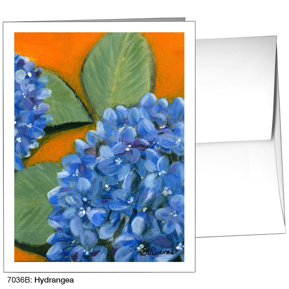 Hydrangea, Greeting Card (7036B), A2, printedcanvas.com