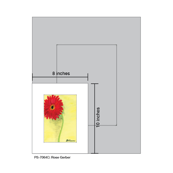 Rose Gerber, Print (#7064C)