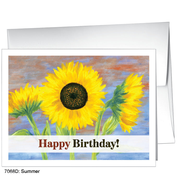 Summer, Greeting Card (7068D)