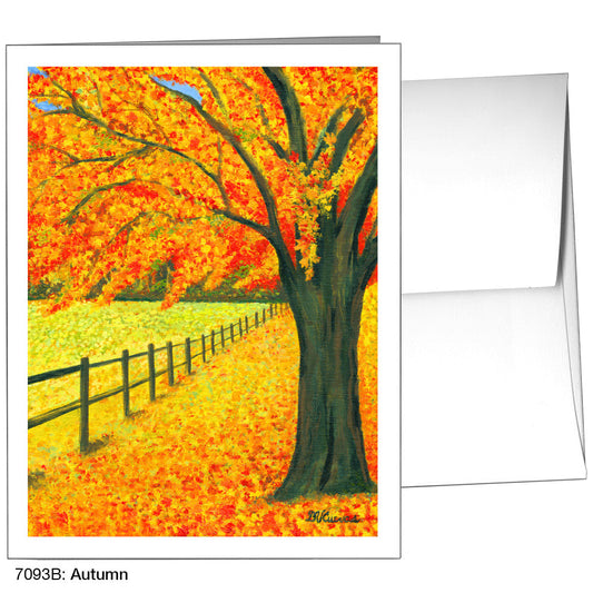 Autumn, Greeting Card (7093B), Front, www.printedcanvas.com