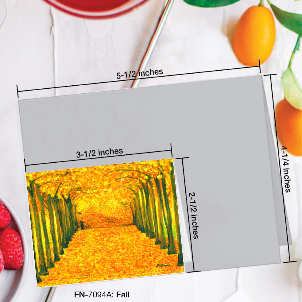 Fall, Greeting Card (#7094A)