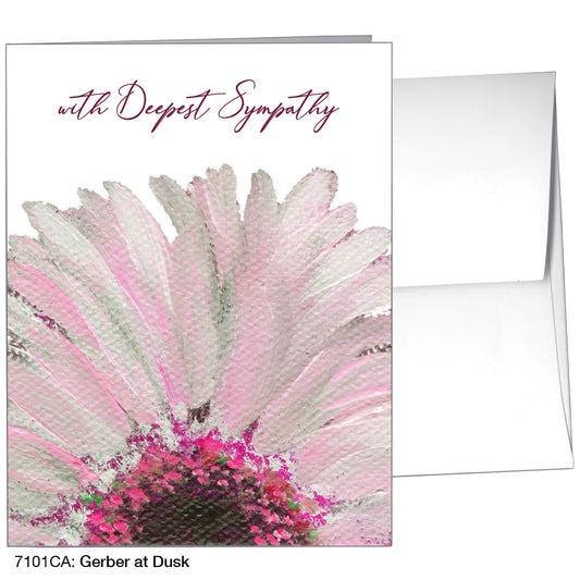 Gerber at Dusk, Greeting Card (#7101CA)